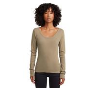 G-star D28742-e527 Long Sleeve T-shirt Beige XS Woman