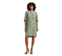 G-star D29019-d724 Short Sleeve Dress Green S Woman