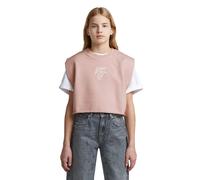 G-star D29658-01 Boxy Fit Short Sleeve Sweatshirt Pink 10 Years Girl