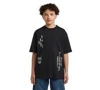 G-star D29744-01 Oversized Short Sleeve T-shirt Black 16 Years Boy