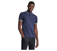 G-star Dunda Slim Stripe Short Sleeve Polo Blue XS Men