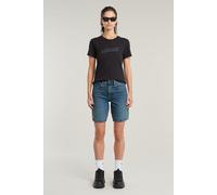 G-star Embro Logo Short Sleeve T-shirt Black M Woman