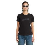 G-STAR Women's Embro Logo R T Wmn T-Shirt, Black (Dk Black D26248-d101-6484), XXS