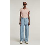 G-Star Eyben Slim V T 2.0 Liquid Pink size M | Shirts Outlet | Women | Pink M