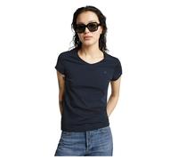 Eyben Slim V-Neck Top 2.0 - Dark blue - Women M