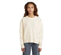G-star Fisherman Cropped Sweater Beige 12 Years Girl
