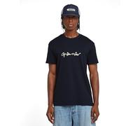 G-star G-script Short Sleeve T-shirt Blue L Man