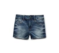 G-Star Girl's Kids 3301 Skinny Shorts, Blue (sun faded indigo D20330-01-B503), 16