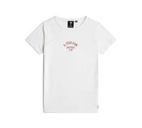 G-Star Girl's Kids Top Regular , White (buff D24973-01-1358), 14