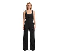 G-star High Waist Sleeveless Jumpsuit Black L Woman