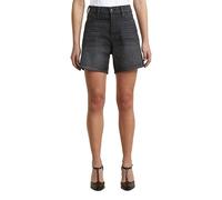 G-star Jett Regular Fit High Waist Denim Shorts Black 27 Woman