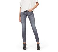 G-Star Ladies Jeans, Lynn d-Mid Super Skinny, Medium Aged, Grey, W26 L32