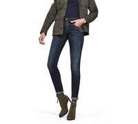 G-Star, Ladies Jeans Lynn Zip Mid Skinny, Blue Vintage Cobler, W26 L32