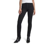 G-Star, Ladies, Jeans, Noxer Straight, Elto nero black f super stretch, W29 L34