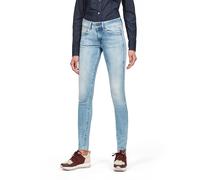 G-Star Ladies Jeans, Skinny, Lynn Mid Skinny Wmn, Sun Faded Blue, W25 L32