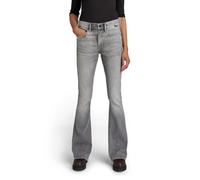 G-Star, Ladies, Jeans Trousers, 3301 Flare, Elto black stretch denim, W26 L32