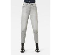 G-Star, Ladies, Straight Janeh Ultra High Mom Ankle Jeans, Light Grey, W27 L32