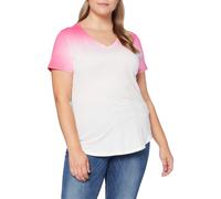 G-Star, Ladies T-Shirt, Tops, Slim, Mysid dip v t wm s\s, White/Pink, L