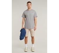 G-Star T-Shirt Lash Back Graphic - Short Sleeve Grey Alloy - Men S