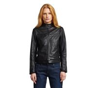 G-star Leather Biker Leather Jacket