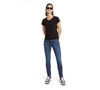 Lynn Mid Skinny Jeans - Dark blue - Women 25-30
