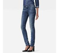 Lynn Mid Waist Skinny Jeans - Medium blue - Women 25-30
