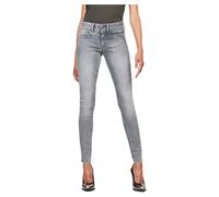G-star Lynn Mid Waist Skinny Jeans Grey 29 / 32 Women