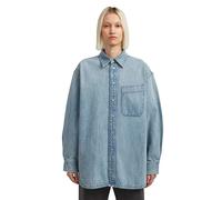 Maxi 1-Pocket Overshirt - sun faded pacific blue - Women XS