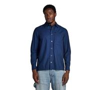 G-Star Men's 1-Pocket Regular Denim Shirt, Blue (rinsed D24764-D309-082), M