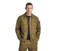 G-Star Men's 2 Pocket Relaxed Shirt, Green (dark olive D22967-D190-C744), L