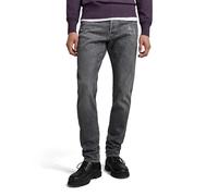 G-Star Men's 3301 Slim Fit Jeans, Grey (vintage skyrocket 51001-D324-D908), 33W / 30L