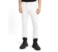 G-Star Men's 3301 Slim Jeans, Beige/khaki (3D lt chalk gd 51001-D552-G643), 33W / 34L