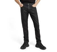 G-Star Men's 3301 Slim Jeans, Black (3D Dark Aged Cobler Restored 51001-B479-G948), 36W / 32L