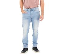 G-Star Men's 3301 Slim Jeans, Blue (lt indigo aged 51001-8968-8436), 36W / 34L