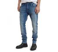 G-Star Men's 3301 Slim Jeans, Blue (sun faded blue donau restored 51001-D441-G644), 27W / 30L