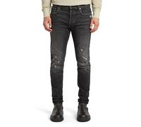 G-Star Men's 3301 Slim Jeans, Blue (worn in black metal restored 51001-D497-H101), 32W / 32L