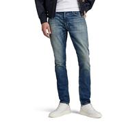 G-Star Men's 3301 Slim Jeans, Blue (worn in erosion 51001-D498-G562), 33W / 30L