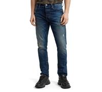 G-Star Men's 3301 Slim Jeans, Blue (worn in mountain dusk destroyed 51001-D498-G816), 38W / 36L