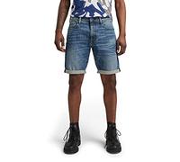 G-Star Men's 3301 Slim Shorts, Blue (faded cascade D17418-C051-C606), 32