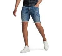 G-Star Men's 3301 Slim Shorts, Blue (faded cascade D17418-C051-C606), 38