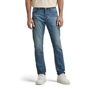 G-Star Men's 3301 Slim style Jeans, Blue (antique faded blue opal restored 51001-B767-D359), 34W / 32L