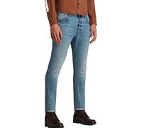 G-Star Men's 3301 Slim style Jeans, Blue (Vintage seashore restored 51001-C913-C773), 28W / 32L