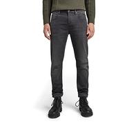 G-Star Men's 3301 Slim style Jeans, Grey (worn in black onyx restored 51001-B479-D108), 33W / 34L