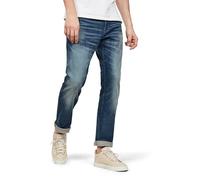 G-Star Men's 3301 Straight Jeans, Blue (worker blue faded 51002-A088-A888), 26W / 30L