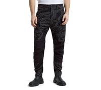 G-Star Men's 3D Regular Tapered Cargo Pants 3.0, Multicolour (cloack island camo D25185-D386-G741), 33W / 32L