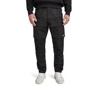 G-Star Men's 3D Regular Tapered Cargo Pants, Black (dk black D23636-D384-6484), 34W / 32L