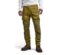 G-Star Men's 3D Regular Tapered Cargo Pants, Green (smoke olive D19756-D384-B212), 29W / 32L