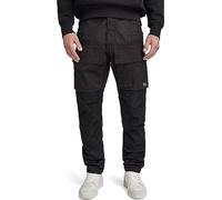 G-Star Men's 3D Regular Tapered Cargo Pants, Black (dk black D23636-D384-6484), 33W / 32L