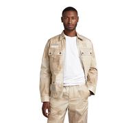 G-Star Men's 4 Pocket Zip Jacket, Multicolour (whitebait watercolor camo D22941-D326-D939), XXL
