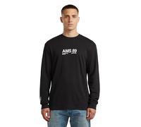G-STAR Men's Ams 89 T-Shirt, BLACK (dk black D26867-D976-6484), XL